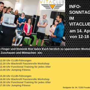 INFO-SONNTAG IM VITACLUB 14.04.2019