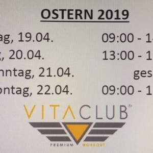 ÖFFNUNGSZEIEN AN OSTERN